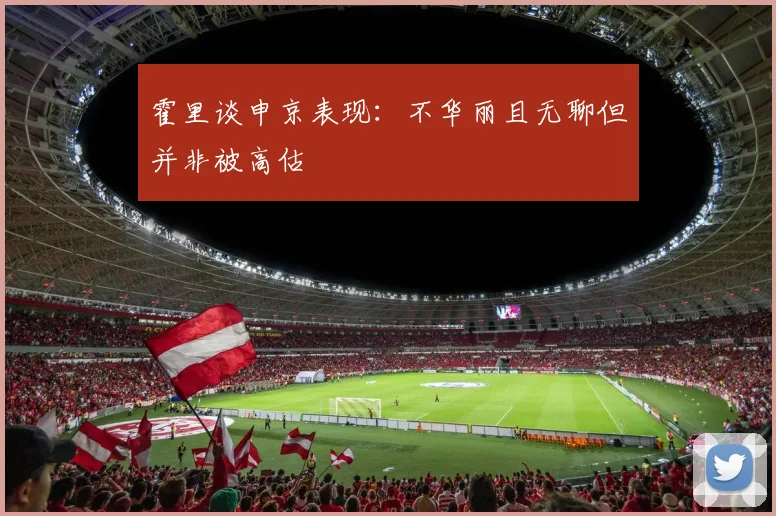 霍里谈申京表现：不华丽且无聊但并非被高估